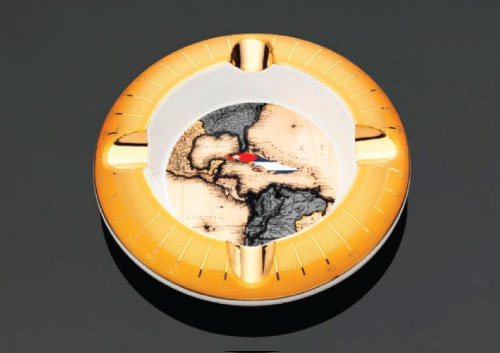Cuba Navigation Ashtray