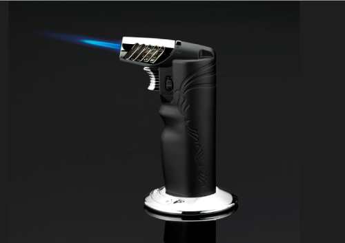 Oval Table Torch – Black