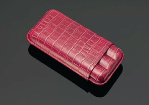 Crocodile Pattern Case – Red 3’