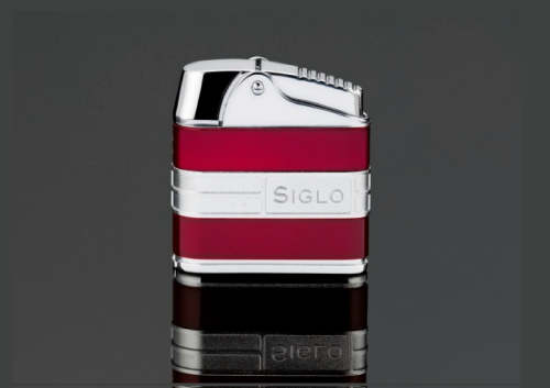 Retro II Lighter – Metallic Red